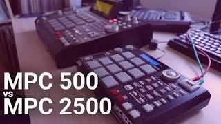 MPC 500 vs MPC 2500 - Sampling Comparison | #mpc2500 #mpc500 |