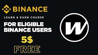 Binance Learn and Earn Wormhole Quiz Answers Today | Crypto Miner Sufian