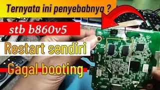 Mengatasi stb B860V5 restart terus menerus ini solusinya