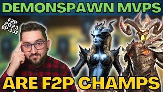 YOU NEED TO KNOW These F2P Heroes  Demonspawn FW 21 | F2P 2023 EP. 131 | RAID SHADOW LEGENDS