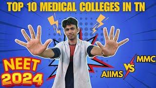 Top 10 medical colleges in Tamil Nadu for choice filling in NEET 2024 Counselling | #achieveinneet