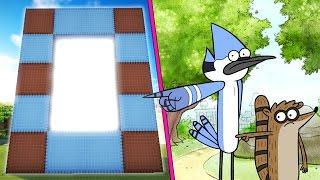 MİNECRAFT'TA SÜREKLİ DİZİ DÜNYASİ PORTALI (Regular Show)