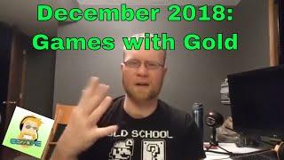 December 2018 Games With Gold