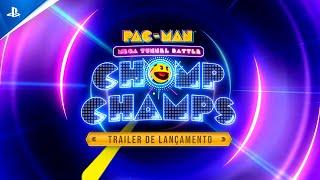 Pac-Man Mega Tunnel Battle: Chomp Champs – Trailer de Lançamento | PS5 & PS4