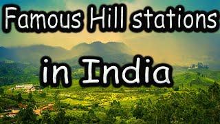 Top 10 Hill Stations in India | Full info | Lets travel