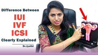 Main Difference Between IVF, IUI And ICSI | Dr. Jyothi Health Tips | Doctors Qube