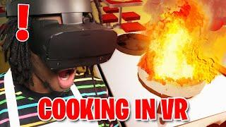 Cooking In VR is TOUGH! (help me!)