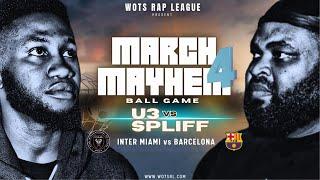 WOTS - U3 vs SPLIFF (Inter Miami vs Barcelona) BATTLE RAP