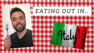 Eating out in Italy: 9 tips!