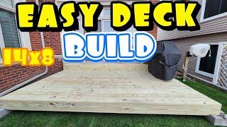 DIY Floating Deck: No Digging, No Permit  Build it Yourself in a Few Hours!