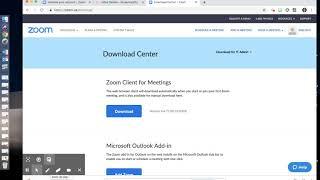 How to Download Zoom app onto your Computer