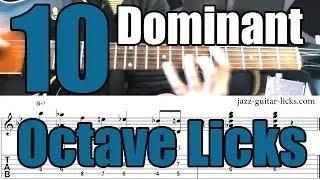 10 Octave Jazz Guitar Licks For Beginners