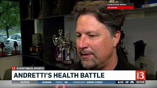 Andretti family on John's battle