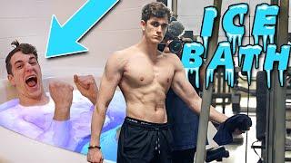 The Hardest Thing I've Done | Push Workout & Ice Bath Challenge