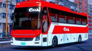 Sylhet to Dhaka | Ena Transport | Hyundai Universe | Bangladesh Bus Simulator | Solmon Alice Gaming
