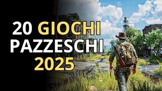 TOP 20 Videogiochi SPETTACOLARI in Uscita 2025