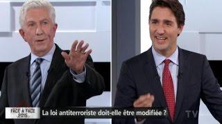 Justin Trudeau calls Gilles Duceppe 'my love' in French