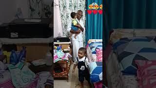 play with grandfather, feed  grandchildren s#lovely moment#cute Princess#viral videos#shorts