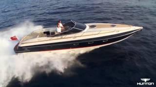 Hunton XRS43 Luxury Yacht Cruising In Cannes