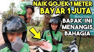 GOJEK INI MENANGIS TERSUJUD KETIKA SAYA BERIKAN INI..