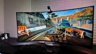 World War Z in First Person is CRAZY on a LG 45" UltraWide OLED | BEST Gaming Monitor w/ RTX HDR