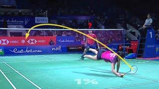 Unexpected Badminton Shots