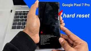 Google Pixel 7 Pro Hard Reset | Password Remove