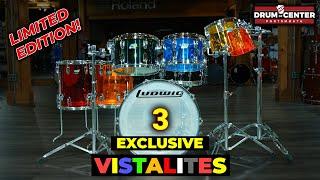 3 DCP EXCLUSIVE Ludwig Vistalite Kits - "Plastic" Drums That Sound Great!