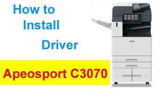 Install Printer FUJI XEROX ApeosPort C3070