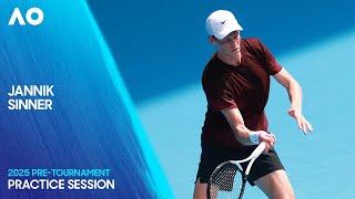 Jannik Sinner | Practice Session | Australian Open 2025