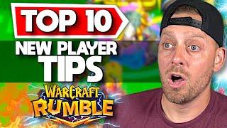 Top 10 Beginner Tips for NEW Players in Warcraft Rumble