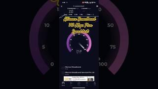 Alliance Broadband 140 Mbps Plan Speed test|Alliance Broadband Speed test 2024| #Fiber #viral #WiFi