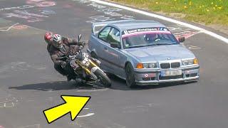 NÜRBURGRING MOTORBIKE Compilation: INSANE Bikers, Close Calls & Action! The REAL Heroes of the Ring!