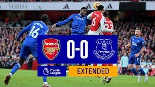 EXTENDED HIGHLIGHTS: Arsenal 0-0 Everton