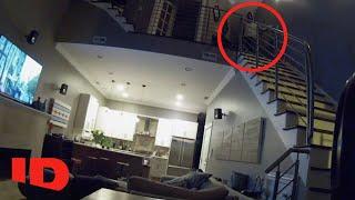 Security Camera Shows Intruder Secretly Watching Couple At Home | Crimes Gone Viral