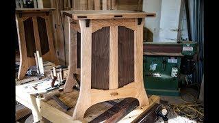 WOODWORKING, MAKING SIDE TABLES!!!