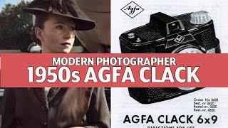 MODERN PHOTOGRAPHER TRIES 1950's AGFA CLACK