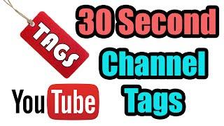 How To Add Tags To Your Youtube Channel (Fast Tutorial)