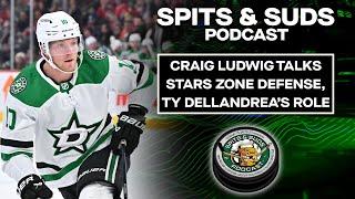 Craig Ludwig Talks Stars Man/Zone Defense, Ty Dellandrea | Spits & Suds