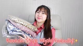 SHOPEE HAUL SET ROK, DRESS, DAN SET CARDIGAN Korean Style Hijab Friendly!