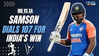 Sanju samson 100 against SA || India vs South Africa || 2024 T20 Match