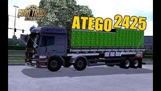 Mercedes-Benz Atego 2425 4° Eixo Para -ETS 2-