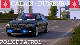 ‍️ Undercover POLICE Patrol | TruckersMP Game Moderator in Calais-Duisburg