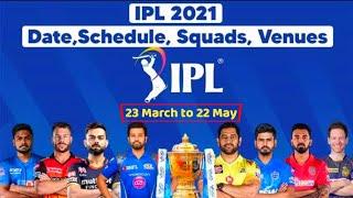 IPL 2021 - Finally BCCI Announced The Starting Date & Venues of IPL 2021 | IPL Schedule