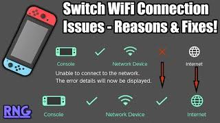 Nintendo Switch WiFi / Internet Connection Issues : Reasons & 7 Fixes / Solutions
