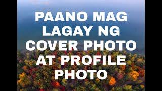 PAANO MAG LAGAY NG COVER PHOTO AT PROFILE PHOTO SA YOUTUBE CHANNEL