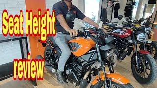 Harley Davidson x440 Seat height review #harleydavidson #x440