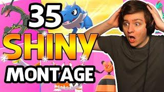 35 Pokemon Sword and Shield Shiny Reactions Montage!