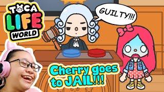 Toca Life World - Cherry Goes To Jail!!!