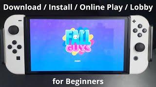 Download & Install Fall Guys Free2Play in Nintendo Switch for Beginners
